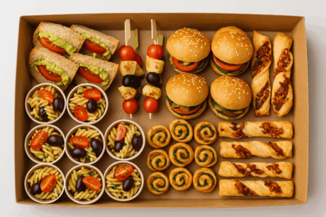 Fingerfood Aktionsbox vegan für 10 Personen