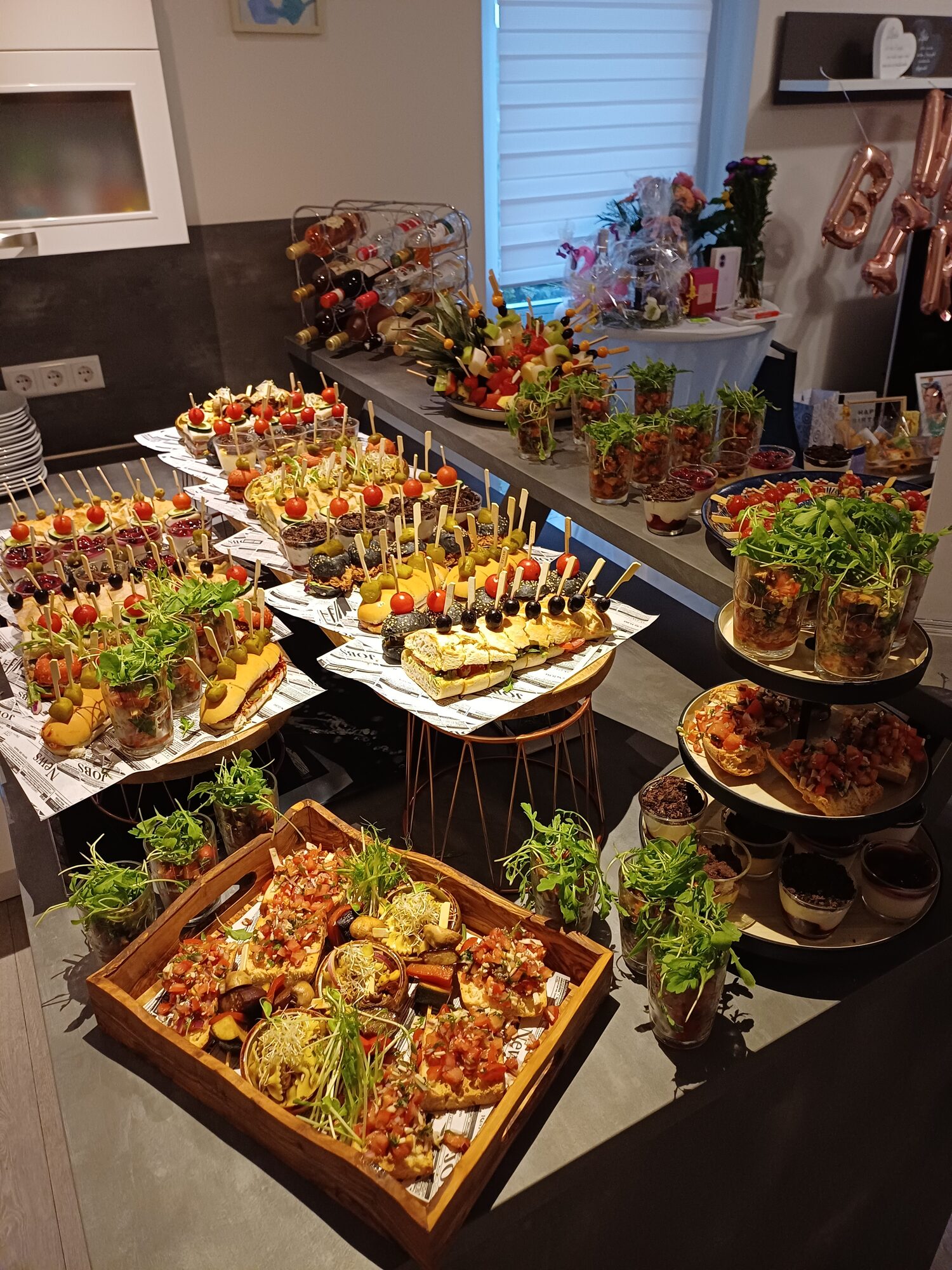 Geburtstags-Catering mit Fingerfood in Dresden